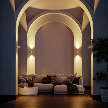 LED Wall Light Sconce with Touch Dimming Control | Modern Accent Lighting for Cozy Home Atmosphere