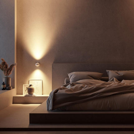 LED Wall Light Sconce with Touch Dimming Control | Modern Accent Lighting for Cozy Home Atmosphere