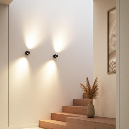 LED Wall Light Sconce with Touch Dimming Control | Modern Accent Lighting for Cozy Home Atmosphere