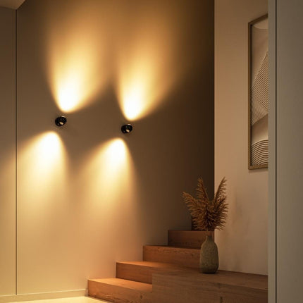 LED Wall Light Sconce with Touch Dimming Control | Modern Accent Lighting for Cozy Home Atmosphere