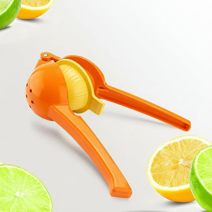 Manual Lemon Squeezer with Ergonomic Handle | Durable Aluminum Juicer for Fresh Citrus Juice Extraction