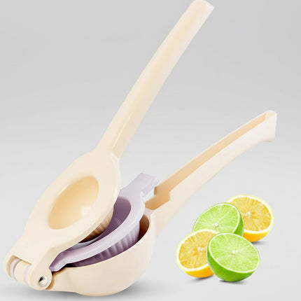 Manual Lemon Squeezer with Ergonomic Handle | Durable Aluminum Juicer for Fresh Citrus Juice Extraction