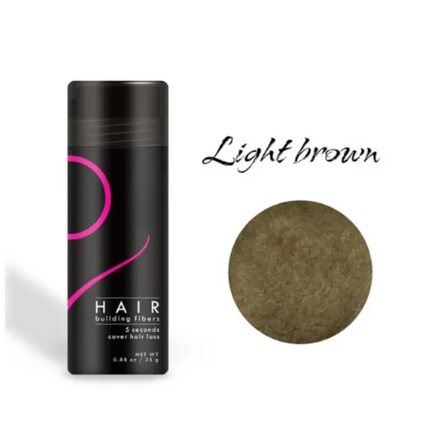 Hair Building Fibres Powder for Thinning Hair, 9 Shades Sweat Resistant Grey Root Touch Up Concealer