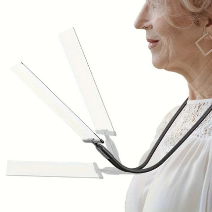 Lightweight Hands-Free Magnifying Glass with Adjustable Neck | Clear Detail Viewing for Reading and Crafting