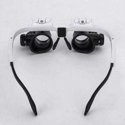 LED Magnifying Glasses with Adjustable Lenses & Built-In Lighting | Precision Viewing for Jewelry Inspection and Repairs