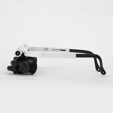 LED Magnifying Glasses with Adjustable Lenses & Built-In Lighting | Precision Viewing for Jewelry Inspection and Repairs