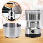 Electric Coffee Grinder, Stainless Steel Electric Spice Grinder for Herbs and Nuts – image 5