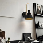 Wall Sconces, Post Modern Iron Wall Light for Hallway, Minimalist Industrial LED Wall Lamp for Bedroom_01