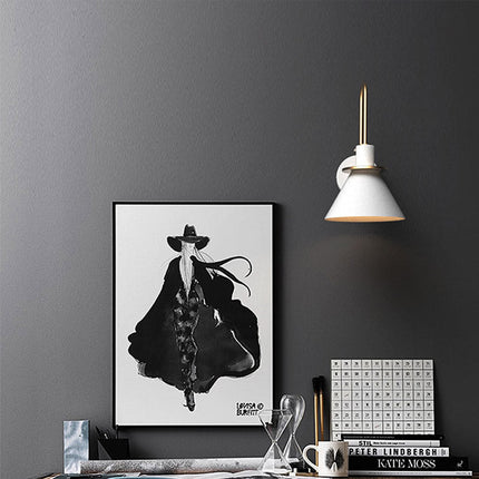 Postmodern Wall Lamp with Premium Metal Finish | Stylish Illumination for Modern Interiors