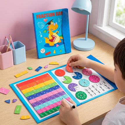 Magnet Math Educational Toy Set with Color-Coded Magnetic Numbers | Hands-On Learning for Early Math Skills
