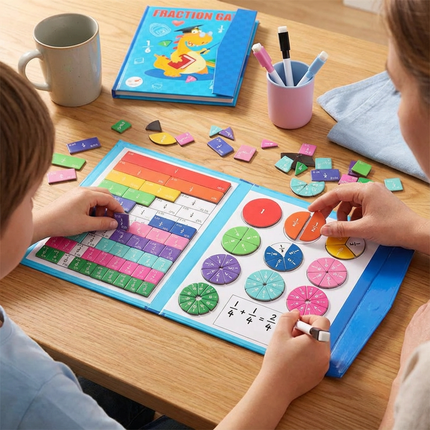 Magnet Math Educational Toy Set with Color-Coded Magnetic Numbers | Hands-On Learning for Early Math Skills