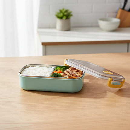 Insulated Meal Prep Container with 304 Stainless Steel Design | Keep Meals Fresh for Work and Travel