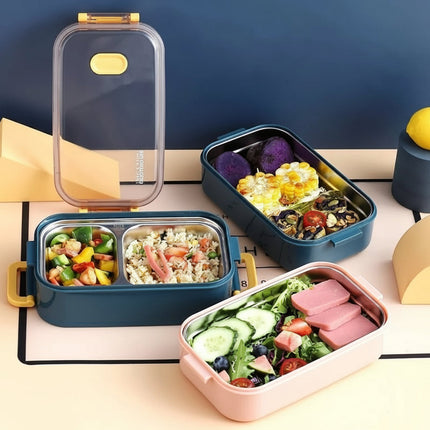 Insulated Meal Prep Container with 304 Stainless Steel Design | Keep Meals Fresh for Work and Travel