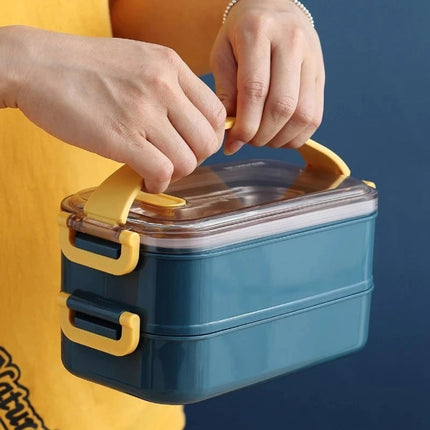 Insulated Meal Prep Container with 304 Stainless Steel Design | Keep Meals Fresh for Work and Travel