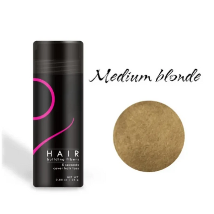 Hair Building Fibres Powder for Thinning Hair, 9 Shades Sweat Resistant Grey Root Touch Up Concealer