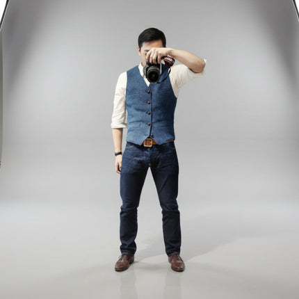 Men's Casual Vest with Sleeveless Design for Versatile Style | Ideal for Layering or Formal Occasions