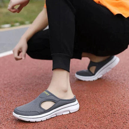 Men's Orthopedic Slippers with Arch Support and Breathable Mesh | Comfort for Foot Pain Relief