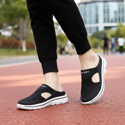 Men's Orthopedic Slippers with Breathable Mesh Upper | Supportive Slip-On Footwear for All-Day Comfort