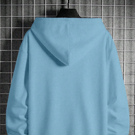 Men's Oversized Hoodie Sweatshirt with Long Sleeves | Relaxed Fit for Everyday Comfort and Style
