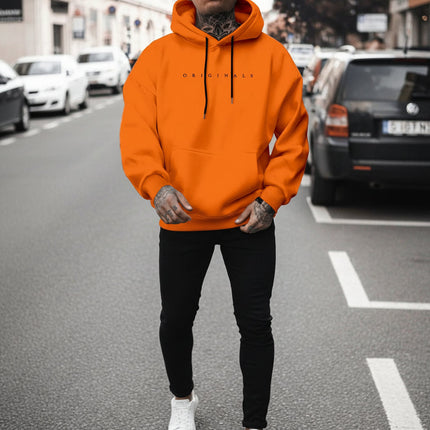 Men's Oversized Hoodie Sweatshirt with Long Sleeves | Relaxed Fit for Everyday Comfort and Style