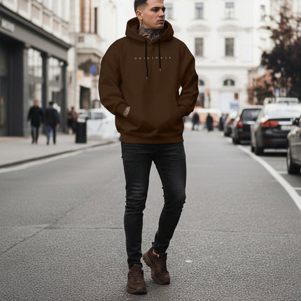Men's Oversized Hoodie Sweatshirt with Long Sleeves | Relaxed Fit for Everyday Comfort and Style