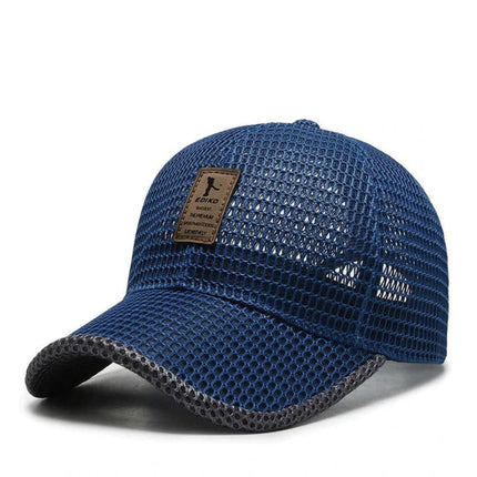 Men's Summer Cap with Breathable Mesh & UV Protection | Lightweight Outdoor Hat for Sun Safety