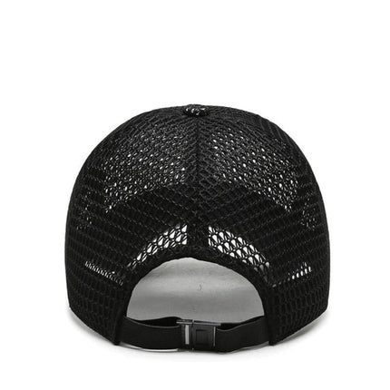 Men's Mesh Summer Cap with Breathable Ventilation | Adjustable Lightweight Headwear for Outdoor Comfort
