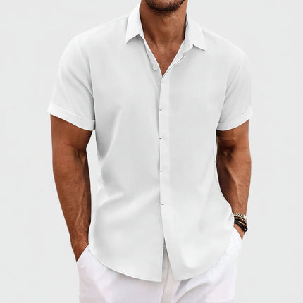 Men's Casual Summer Shirt with Short Sleeves | Effortless Style for Warm-Weather Outings