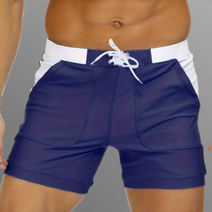 Men's Swim Trunks Quick Dry Beach Shorts with Elastic Waistband | Comfortable Water Sports Shorts for Summer Adventures