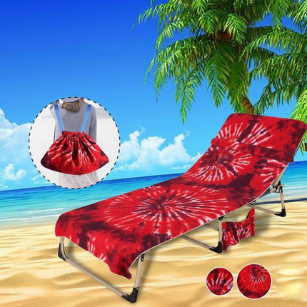 Quick-Dry Oversized Microfiber Beach Towel with Pockets | Comfortable Storage for Beach and Pool Outings