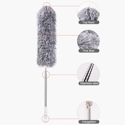 Extendable Microfiber Duster for High Ceilings | Effortless Dusting of Fans and Tall Surfaces
