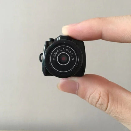 Mini Keychain Camera with 5x Zoom, 2MP Solar Cell Powered Pocket Camera for Candid Travel Photos
