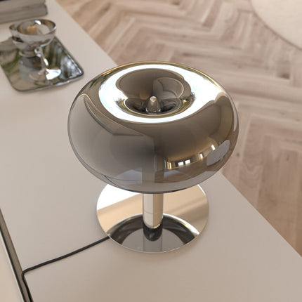 Modern LED Table Lamp with Touch Dimmable Control | Stylish Crystal and Glass Design for Adjustable Lighting