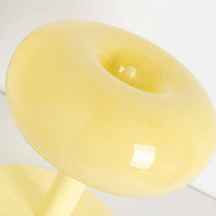 Modern LED Table Lamp with Touch Dimmable Control | Stylish Crystal and Glass Design for Adjustable Lighting