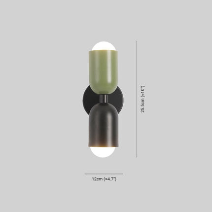 Modern Wall Lamp with Dual Bulb Design for Warm Ambient Lighting | Stylish Indoor Decor for Living Rooms and Bedrooms