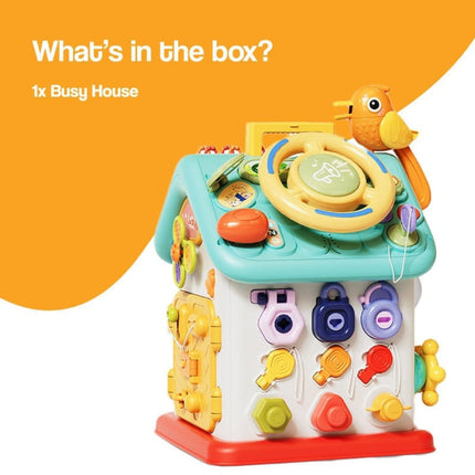 Montessori Activity Toy for Fine Motor Skills with Interactive Features | Engaging Learning Fun for Toddlers 0-36 Months