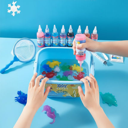 Water Jelly Creative Set for Kids with Animal & Ocean Molds | Engaging Montessori Toy for Fine Motor Skill Development