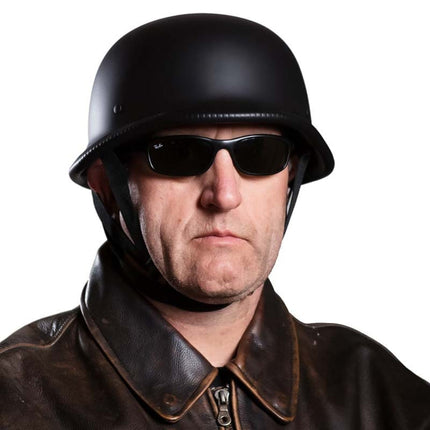 DOT Approved Motorcycle Half Face Helmet with Quick-Release Buckle | Comfortable Protection for Commuting and Road Trips