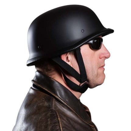 DOT Approved Motorcycle Half Face Helmet with Quick-Release Buckle | Comfortable Protection for Commuting and Road Trips