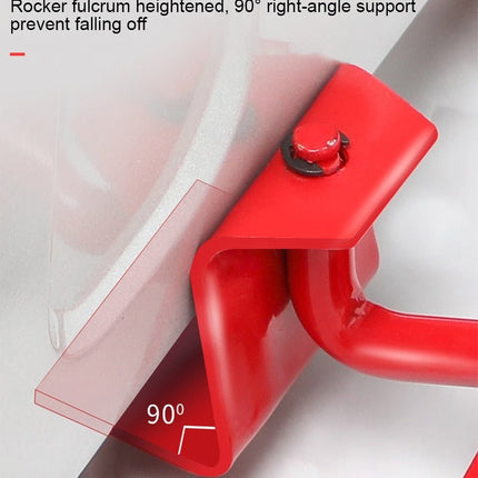 Furniture Lifter and Roller Set, 200kg Wheel Bar and 4 Wheeled Movers for Hardwood, Laminate and Carpet
