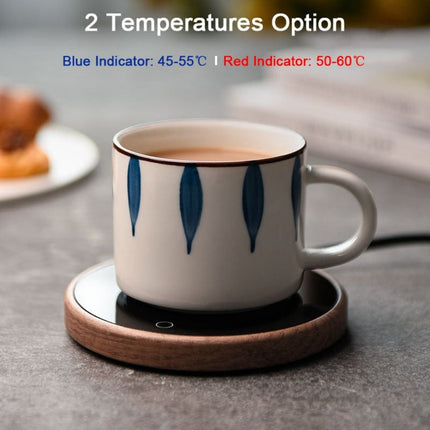 Electric Mug Warmer with Temperature Control | Auto Shut-Off for Perfectly Warm Beverages