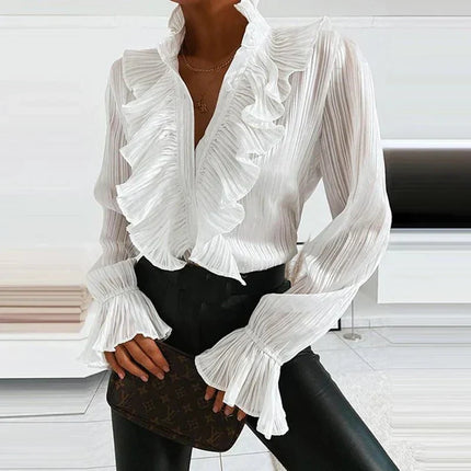 Womens Tops, Women in Chiffon with Tailored Fit – image 4