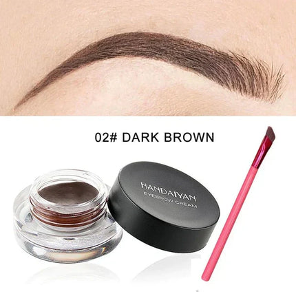 Dual Ended Eyebrow Brush with Soft Bristles and Precision Tip, 3 Colors, Brow Grooming and Shaping Makeup Tool for All Brow Types