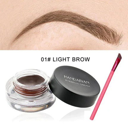 Dual Ended Eyebrow Brush with Soft Bristles and Precision Tip, 3 Colors, Brow Grooming and Shaping Makeup Tool for All Brow Types
