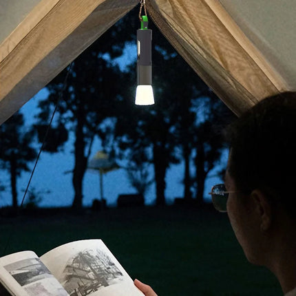 High-Intensity Tactical Flashlight with Adjustable Zoom | Waterproof Design for Outdoor Use