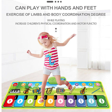 Musical Play Mat for Kids with Colorful Keys & Engaging Sounds | Interactive Learning for Active Playtime