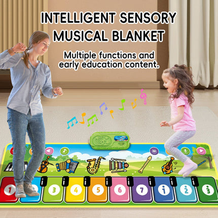 Musical Play Mat for Kids with Colorful Keys & Engaging Sounds | Interactive Learning for Active Playtime
