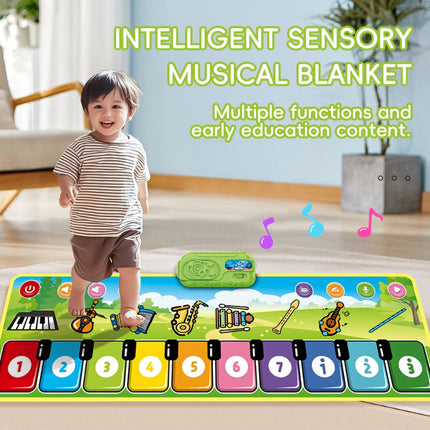 Musical Play Mat for Kids with Colorful Keys & Engaging Sounds | Interactive Learning for Active Playtime