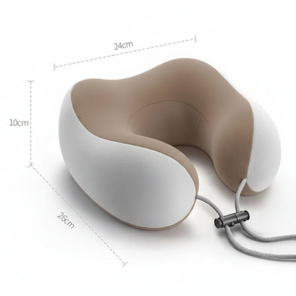 Heated Neck Massage Pillow with U-Shaped Design | Rechargeable Portable Relief for Cervical Tension and Comfort