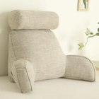 Reading Pillows for Bed, Ergonomic Pillow with Arms and Adjustable Headrest